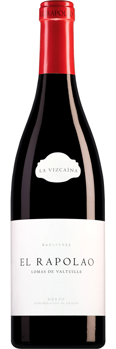 Bottle of Raúl Pérez La Vizcaína El Rapolao, El Bierzo, Spain, Mencia red wine