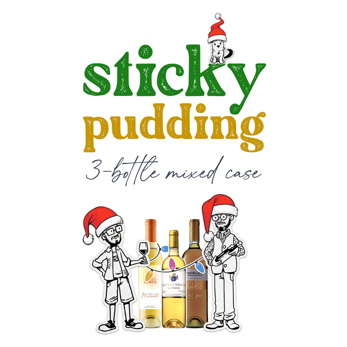 Sticky Pudding (3-Bottle Mixed Case)