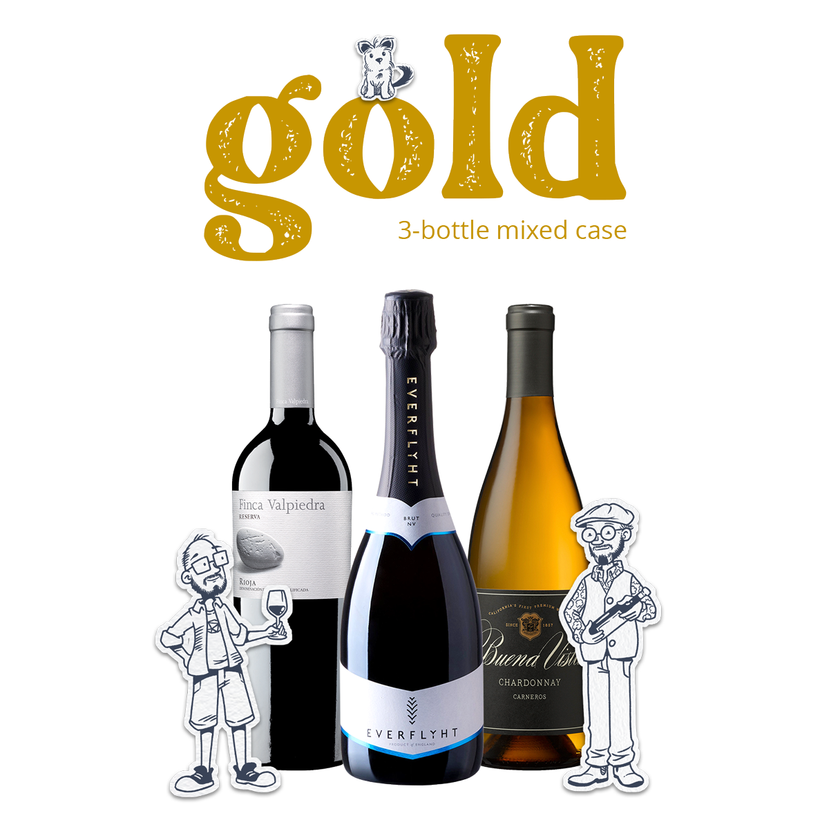 Gold (3-Bottle Mixed Case)