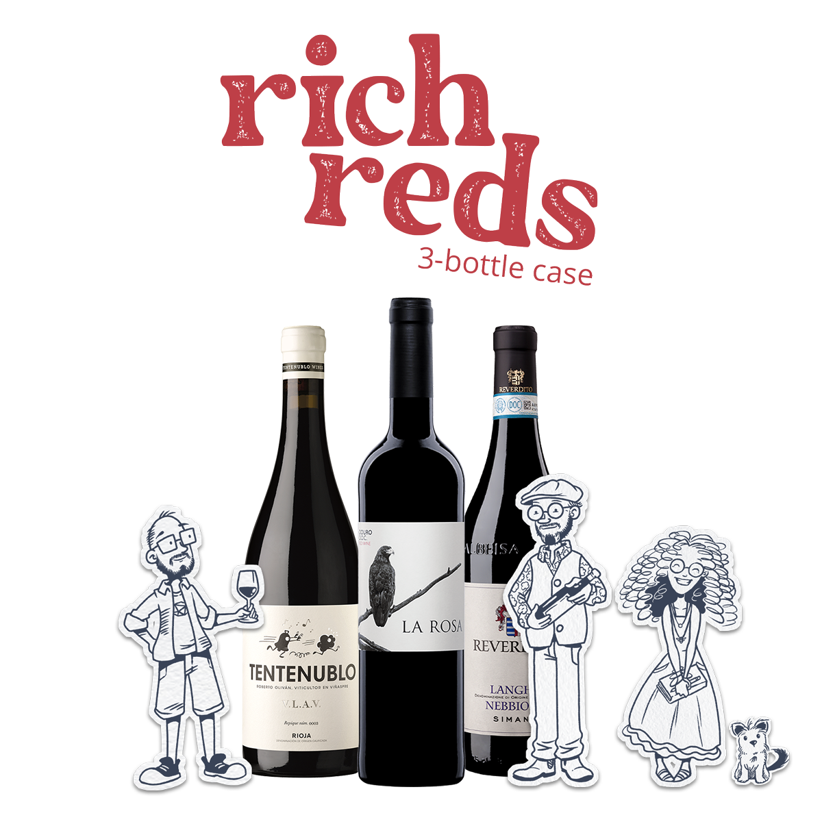 Rich Reds (3-Bottle Case)