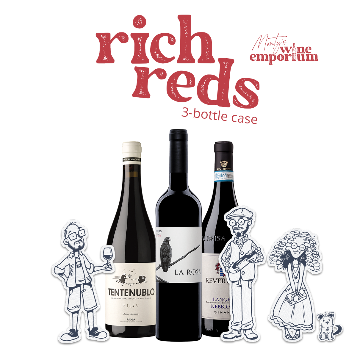 Rich Reds (3-Bottle Case)