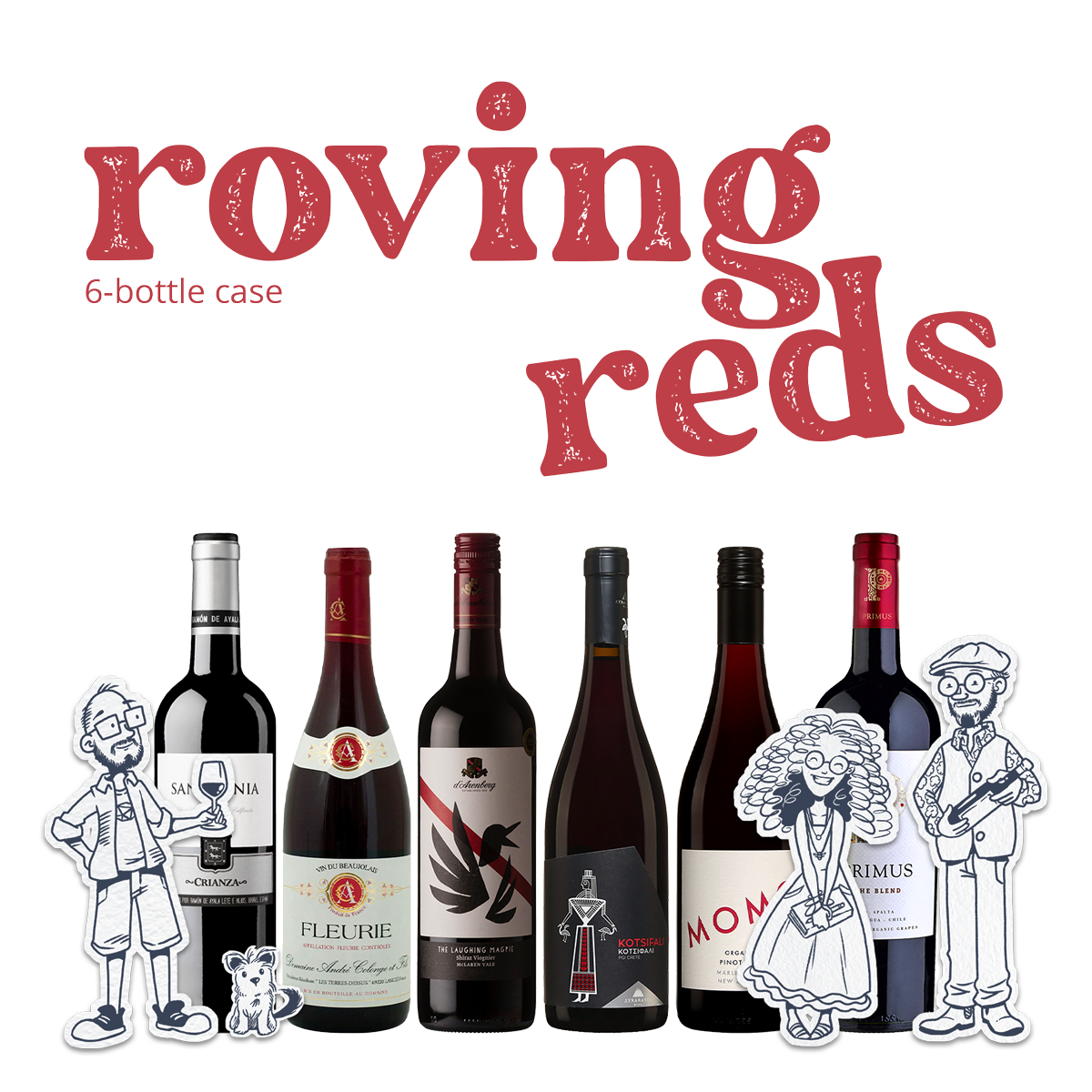 Roving Reds (6-Bottle Case)