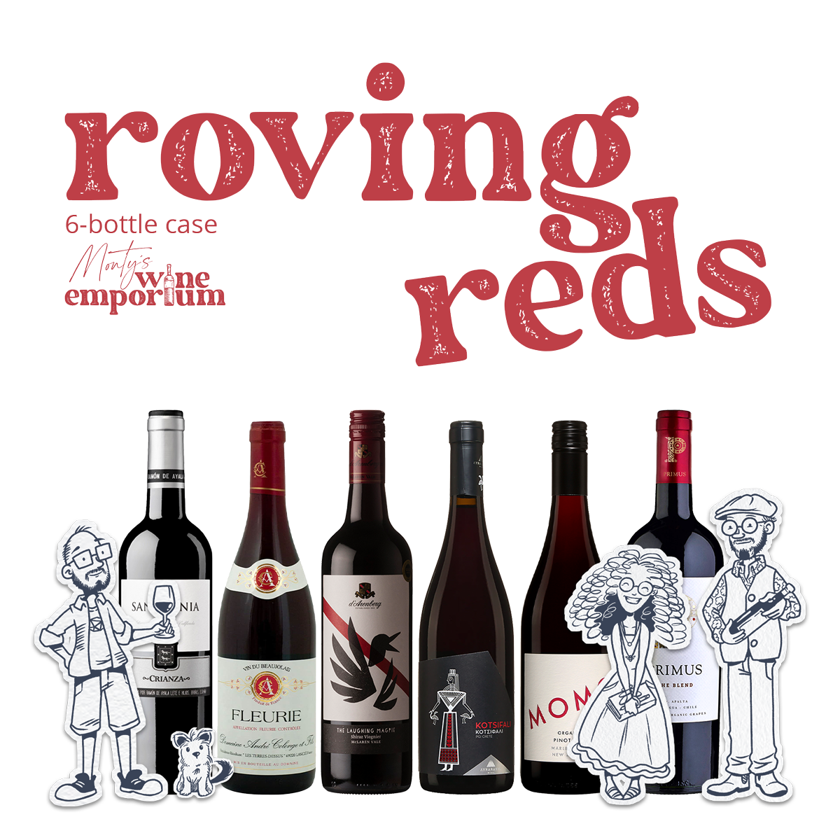Roving Reds (6-Bottle Case)