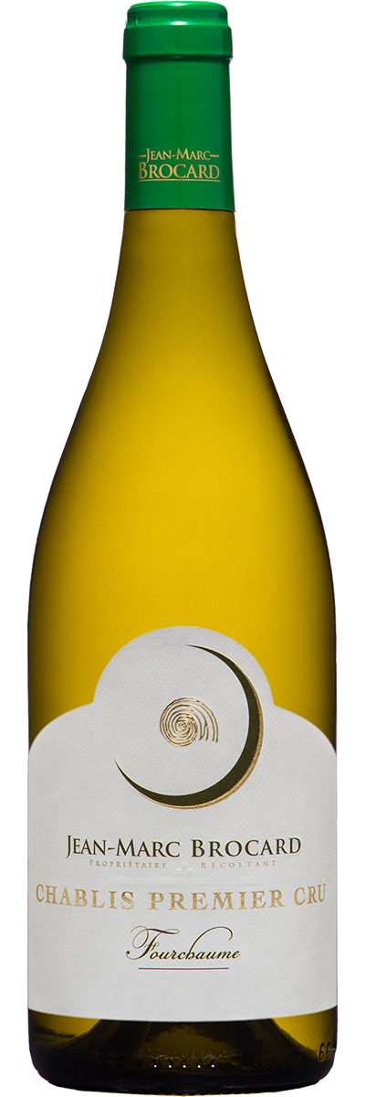 Bottle shot of Jean-Marc Brocard Chablis 1er Cru Fourchaume