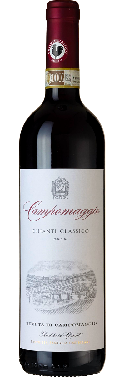 Bottle shot of Castellani Campomaggio Chianti Classico