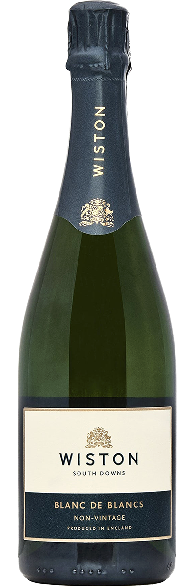 Bottle shot of Wiston Estate Blanc de Blancs Non-Vintage