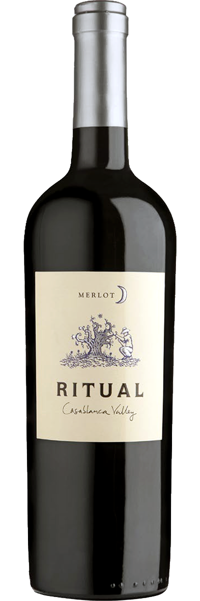 Bottle shot of Ritual Merlot