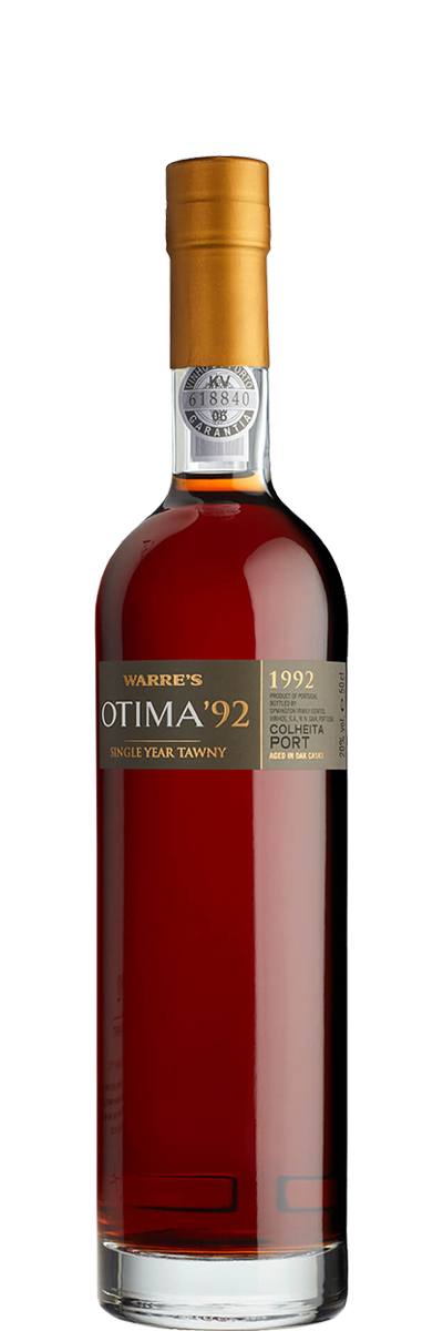 Bottle shot of Warre’s Otima Colheita Tawny Port Cask-Aged Dated 1992 50cl