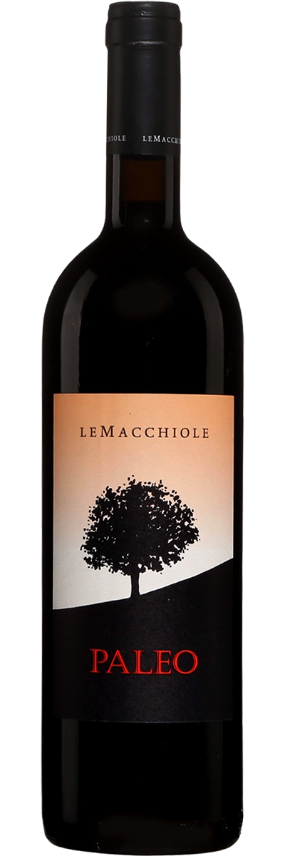 Bottle of Le Macchiole Paleo Rosso, Bolgheri, Tuscany, Italy, Cabernet Franc Super-Tuscan