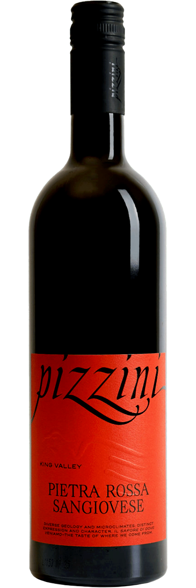 Bottle shot of Pizzini Pietra Rossa Sangiovese