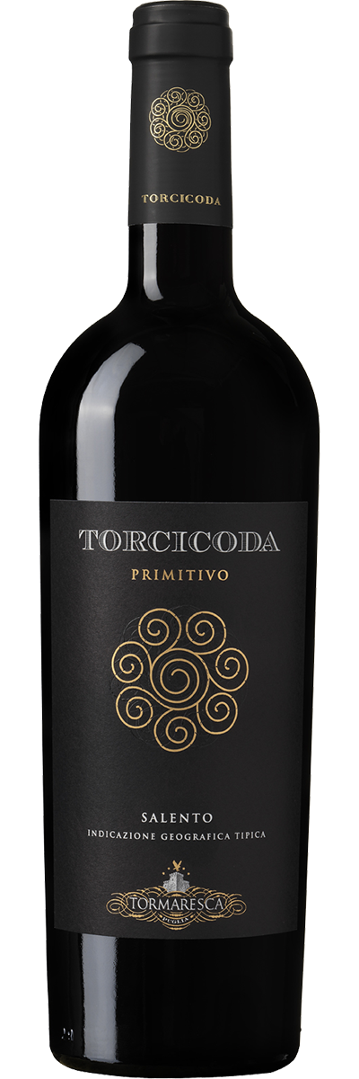 Bottle shot of Tormaresca Torcicoda Primitivo