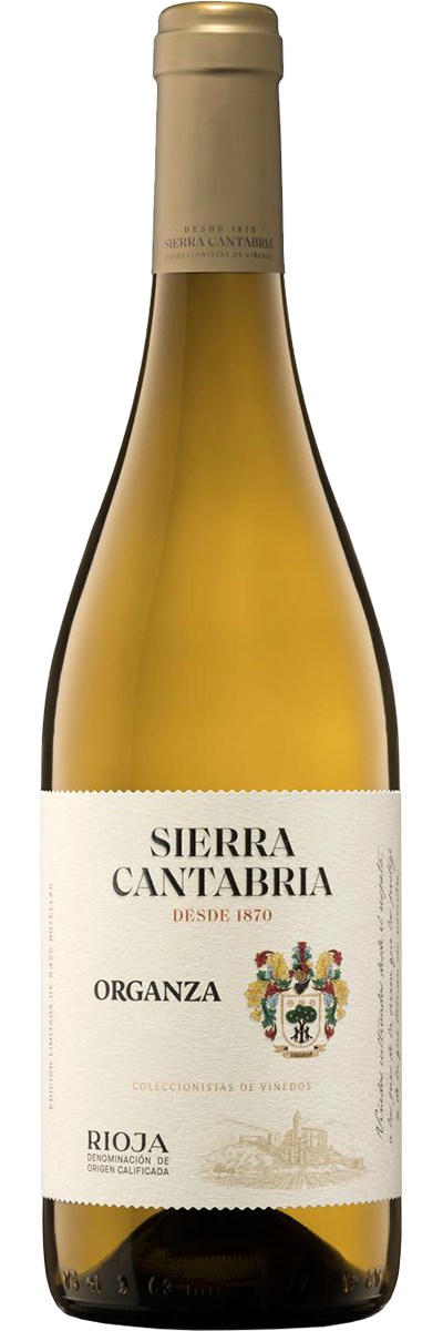 Bottle shot of Sierra Cantabria Organza Rioja Blanco