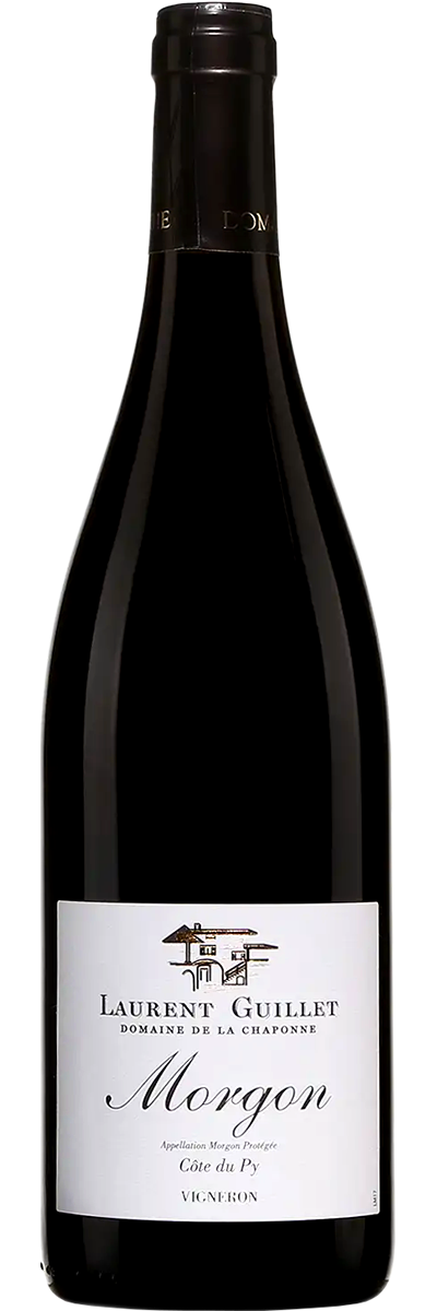 Bottle shot of Domaine de la Chaponne Laurent Guillet Morgon Côte du Py