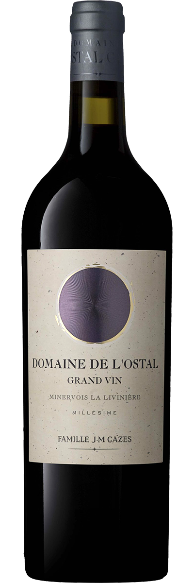 Bottle shot of Domaine de l'Ostal Grand Vin Minervois La Liviniere