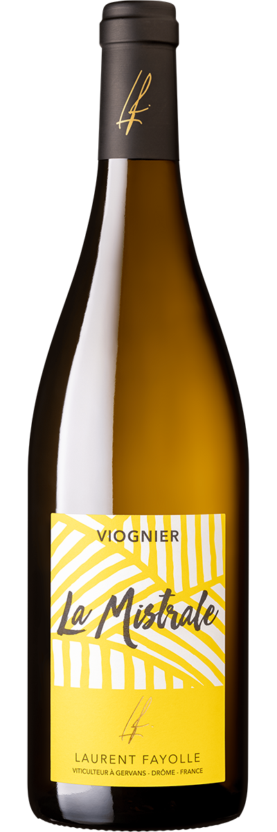 Bottle shot of Laurent Fayolle La Mistrale Viognier