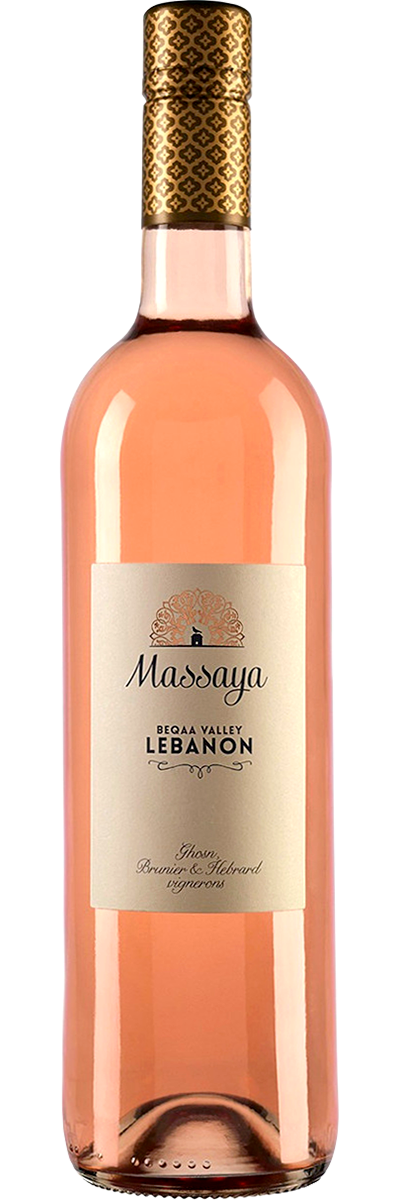 Bottle shot of Massaya Rose