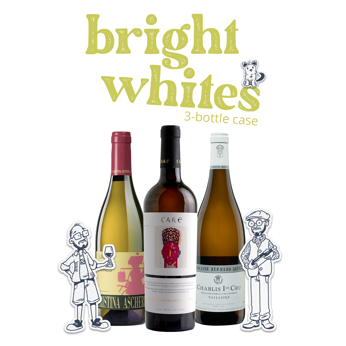Bright Whites (3-Bottle Case)