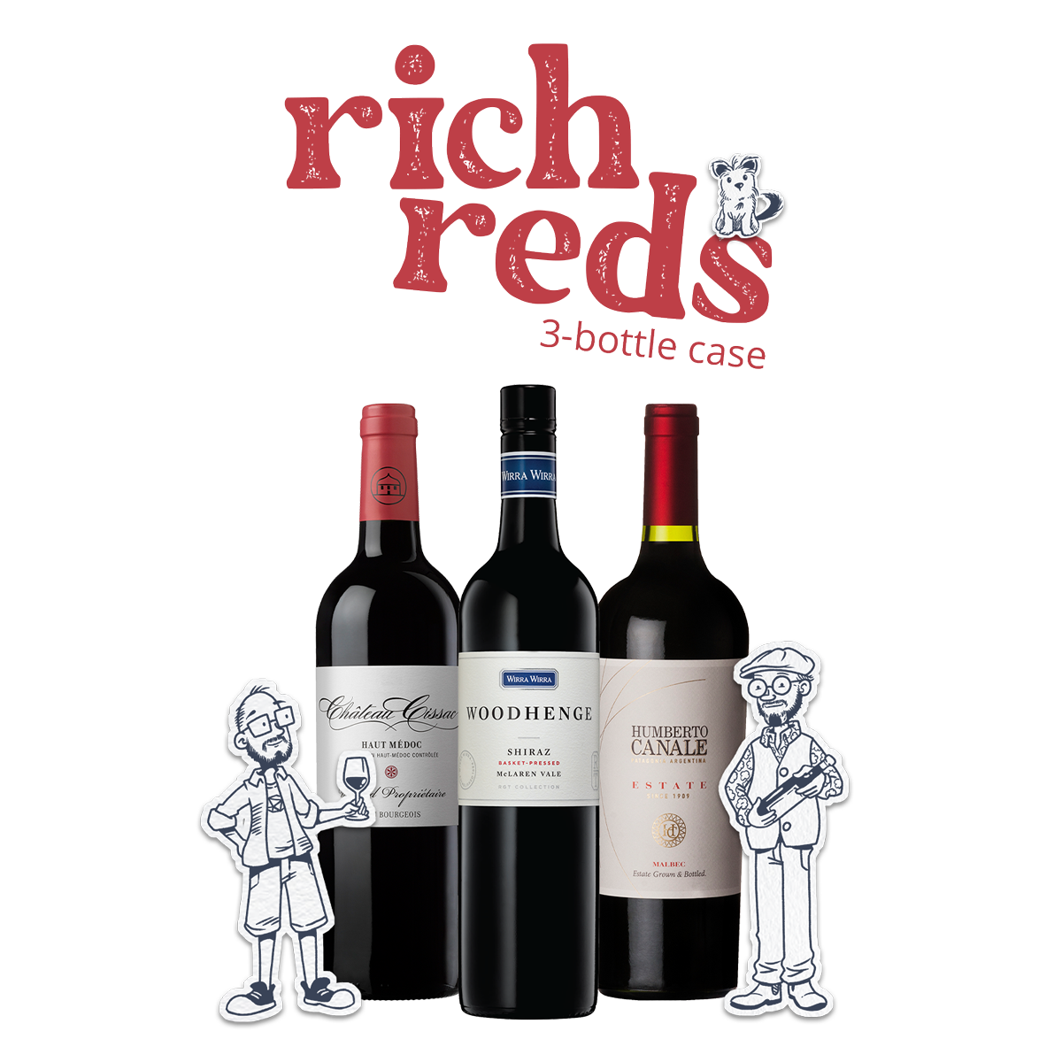 Rich Reds (3-Bottle Case)